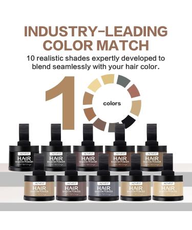 Approach Waterproof Hairline Powder #4 Hell Brown | Instant Hair Concealer for Thinning Hair - Unisex Solution - Buy Online on GoSupps.com