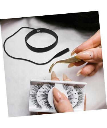 PLAFOPE Eyelash Tweezers Bracelet Wrist Bands Wristbands Eyelash Tweezer Auxiliary Tool Tweezers Protector for Lashes Female Accessory Convenient Eyelash Tweezer Women Supply - Buy Online on GoSupps.com