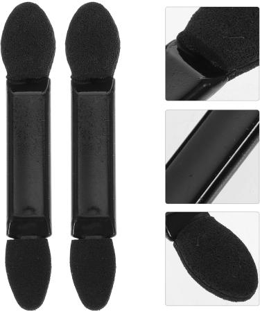 Baluue 100pcs Eyeshadow Brush Kit Eye Shadow Stick Eye Makeup Lipstick Kit Makeup Brushe Black Size 1 - Buy Online on GoSupps.com