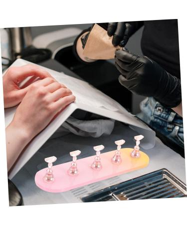 minkissy 1 Set Nail Practice Holder Nail Stands for Nail Painting Convenient Nail Display Magnetic Nail Racks Nail Art Decoration Training Nail Stands Nail Decor Press Nail Plastic Cosmetic - Buy Online on GoSupps.com