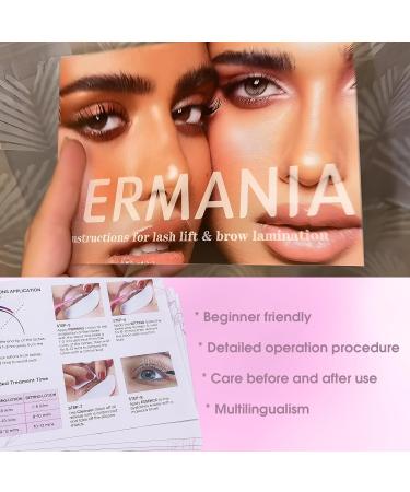 PERMANIA Lash Lift Kit - Professional Eyelash Perm & Brow Lamination for Beginners | Lasts Up to 6 Weeks | Salon-Grade Results - Buy Online on GoSupps.com