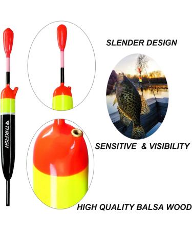 Thkfish Slip Pose Swimmer Fishing Bobbers - 4 Pack Float Corks for Sea & Freshwater Fishing Accessories - Buy Online on GoSupps.com