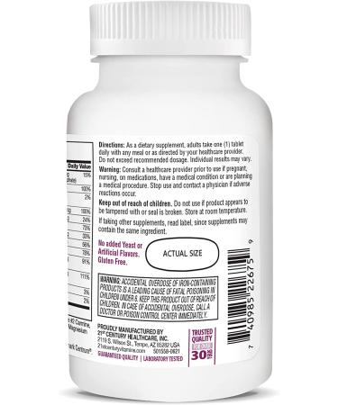21st Century Sentry Women Multivitamins & Minerals - 120 Tablets for Optimal Health - Buy Online on GoSupps.com
