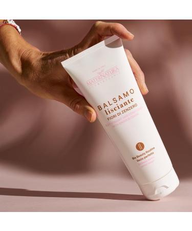 Maternatura Srl Maternatura Smooth balm for smooth hair with ginger blossom detangling effect and longlasting smooth hair Bio Beauty routine for perfect smoothness Made in Italy 250 ml - Buy Online on GoSupps.com