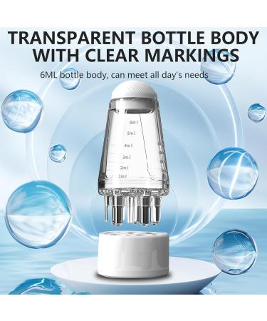 2 Pcs Hair Oil Applicator Oil Applicator Bottle for Hair Oil Applicator for Hair Scalp Oil Applicator Hair Oil Dispenser Comb Massage with Roller Ball Improve Thinning Hair and Hair Loss(White+Gray) - Buy Online on GoSupps.com