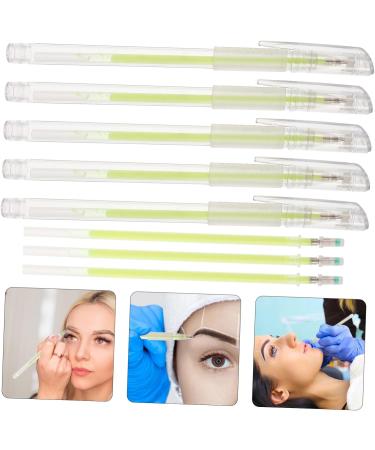 Baluue 5pcs Beauty Spot Eyebrow Pen Eyebrow Gel Pen Eyebrow Wax Pen Pen Mapping Pencil Plastic - Buy Online on GoSupps.com