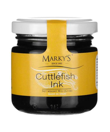 Marky's Cuttlefish Squid Ink Imported from Spain - 3.2 OZ / 90 G - Food Coloring Tinta Calamar
