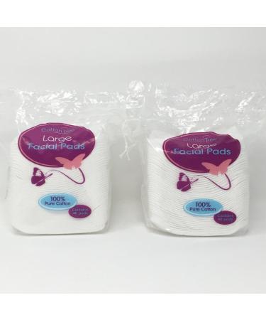 Large Facial Pads - 80 in total (2 x 40pk)