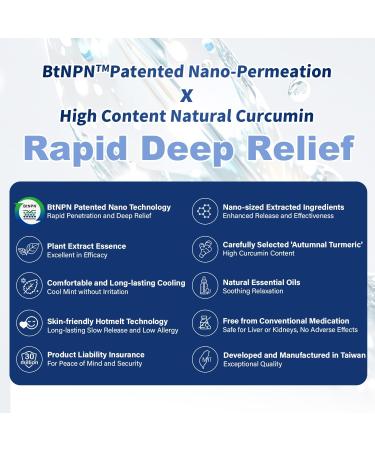 LEADTEK Amor Turmeric & Curcumin Topical Patch Natural Botanical Formula for Daily Use - Buy Online on GoSupps.com