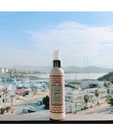 Jaqua Caramel Cappuccino Hydrating Body Mist w/Organic Aloe Caramel Cappuccino 4 Fl Oz (Pack of 1) - Buy Online on GoSupps.com