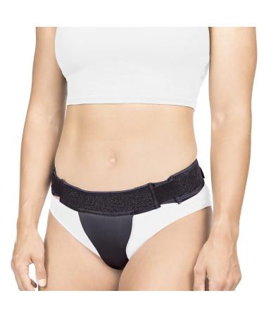 BraceAbility Pelvic Pro Support Belt - Black - L