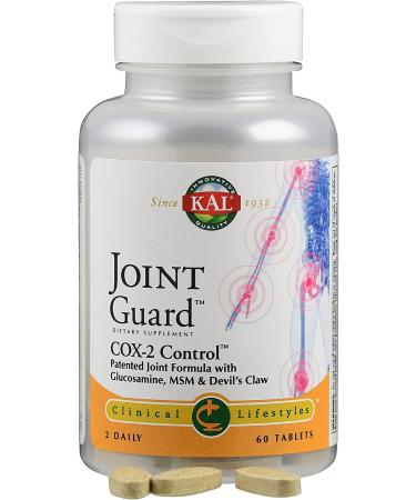 KAL Joint Guard COX-2 Control - 60 Tablets for Joint Health & Pain Relief - Buy Online on GoSupps.com