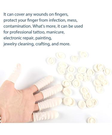GreenLife 300pcs General Finger Cots | Disposable Latex Finger Gloves | Nail Protector Sleeves | Anti-Static Tool | Durable & High Elastic | 300 Count Pack - Buy Online on GoSupps.com