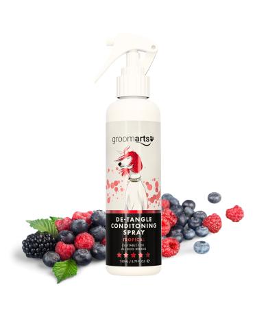 Groomarts Dog Detangler Spray | Detangling Spray Conditioner and Deodorant in One | Perfect for dog Owners and pet groomers