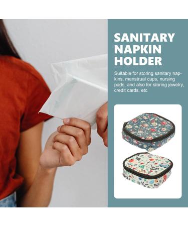 Stahad Girls Sanitary Organizer Bag - Menstrual Card Holder Makeup Wallet & Jewelry Storage - Buy Online on GoSupps.com