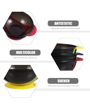 Lurrose 3Pcs Silicone Hair Color Mixing Bowls - Essential Hair Dye Tools for Salon & Home Use - International Shipping Available - Buy Online on GoSupps.com