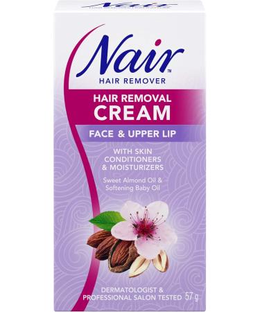 Nair Hair Removal Cream for Face & Upper Lip with Sweet Almond Oil and Baby Oil 57-g & 3-In-1 Hair Removal Lotion for Sensitive Skin with Sunflower Seed Oil 175-ml Cream + 3-In-1 Hair Removal - Buy Online on GoSupps.com