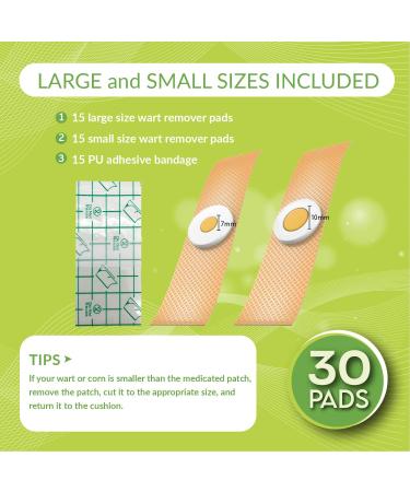 TXL Active Wart Remover | Potent Treatment for Wart Removal (30 Pads) | NDC Code 83124-003-01 - Buy Online on GoSupps.com