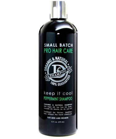 Premium Organic Hair Shampoo - Sulfate Free Argan Oil Tea Tree & Peppermint for Men & Women - Loss & Dandruff Prevention | Dave's 16 Oz - Buy Online on GoSupps.com