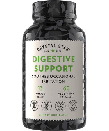 Crystal Star Digestive Support 60 Vegetarian Capsules