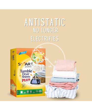 Smart Aroma Tumble Dryer Towels - Softens Fabrics & Freshens with Long-Lasting Fragrance | Summer Fresh - 32 Pieces - Buy Online on GoSupps.com