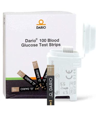Dario Test Strips and Lancets Bundle Set - 100 of Each for Smart Glucose Monitoring Kit | Diabetes Care Supplies Bundle & Save - Buy Online on GoSupps.com