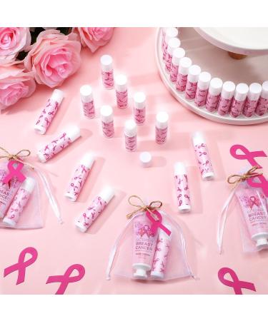 Bulk Breast Cancer Awareness Gifts: 50 Pink Ribbon Lip Balm & Hand Cream Sets | Perfect for Offices & Survivors - Buy Online on GoSupps.com