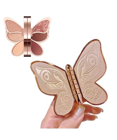6 Shades Eyeshadow Palette Makeup - Matte Shimmer Glitter Ultra-Blendable Eye Shadow Pallet - Blendable Natural 6 Colors Eyeshadow Cosmetics Kit Xiaoyaoyou Chocolate Mousse Color