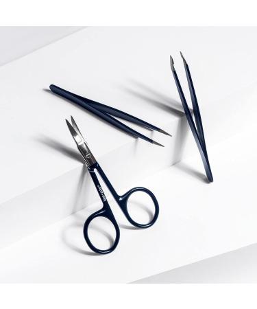 Lune+Aster Point Tweezer - Stainless Steel Precision Tweezer for Brow Grooming & Ingrown Hair Removal - Buy Online on GoSupps.com