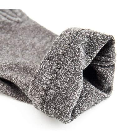 Compression Gloves Fingerless Gloves for Arthritis Providing Warmth and Compression to Increase Circulation Reducing Pain (S Grey) Small Grey - Buy Online on GoSupps.com