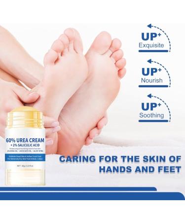  TJITGY 2025 New Urea Cream 60% + Moisturizing and Anti-Cracking Cream Repairing Cream for Feet and Hands Foot Cream for Cracked Heels and Dry Skin - Buy Online on GoSupps.com