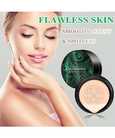 WYBLZPXZ Mushroom Head Air Cushion CC Cream BB Cream - Natural Moisturizing Full Coverage Foundation & Concealer for Even Skin Tone - Buy Online on GoSupps.com