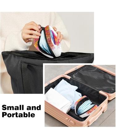HomeDecorZone Portable Period Kit Bag for Girls - Jellyfish Multicoloured | Pads and Tampons Pouch with Zipper - Buy Online on GoSupps.com