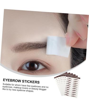 Beavorty Makeup Gadgets 6pcs Eyebrow Stickers Stickers 3d Eyebrows Stickers Imitation Eyebrow Tattoos Applique Makeup Stickers - Buy Online on GoSupps.com