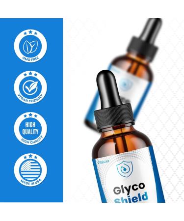 (3 Packs) Glyco Shield Plus Drops Glyco Shield Drops Original Supplement Reviews with Maximum Strength Glycogen Health Formula GlycoShield Advanced New Formula GlycoShield Wellness Vitamin (6oz) - Buy Online on GoSupps.com