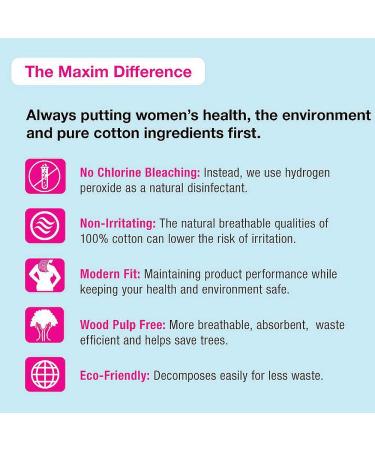 Buy Maxim Hygiene Products Organic Cotton Rounds - 80 Count | Eco-Friendly & Soft Cotton Rounds for Gentle Care - Buy Online on GoSupps.com