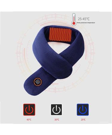 Buy Cordless Heated Neck Wrap | Dark Blue Heating Cushion for Pain Relief | Intelligent Neck Warmer - International Shipping Available - Buy Online on GoSupps.com