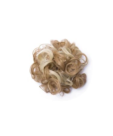 XXXL Hair Extensions for Voluminous Curls - Dark Blonde to Bleach Blonde Ponytail Updos - Buy Online on GoSupps.com