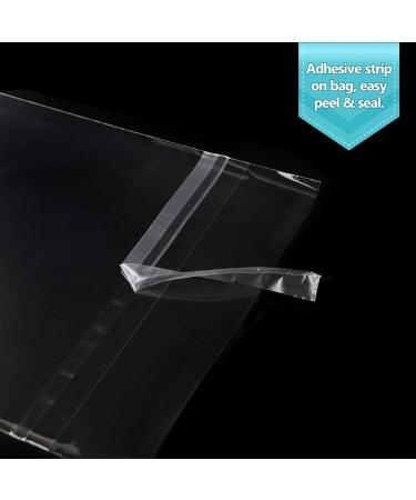 Golden State Art 100 Pack Clear Bags for Mats Pictures Acid-Free 9-7/16" x 12-1/4" 9-7/16 x 12-1/4 - Buy Online on GoSupps.com