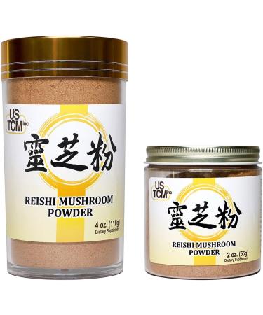 USTCM Premium Reishi Mushroom Powder Fine Powder (4oz) - Buy Online on GoSupps.com