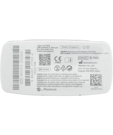 Buy Miru 1Day Menicon Flat Pack Daily Lenses - 30 Soft Contacts | BC 8.60 mm | Dia 14.20 mm | -2.5 Dioptria - Fast International Shipping - Buy Online on GoSupps.com