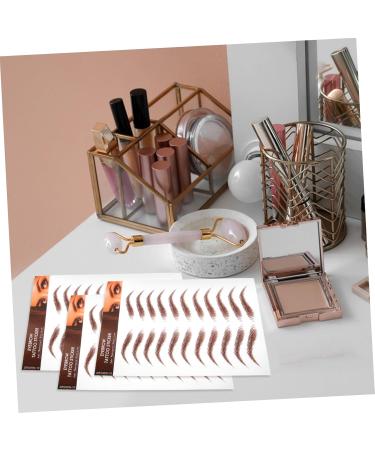 Outanaya 5 Sheets Eyebrow Stickers Eyebrows Makeup Sticker Authentic Eyebrow Makeup Eyebrow Fake Eyebrows - Buy Online on GoSupps.com