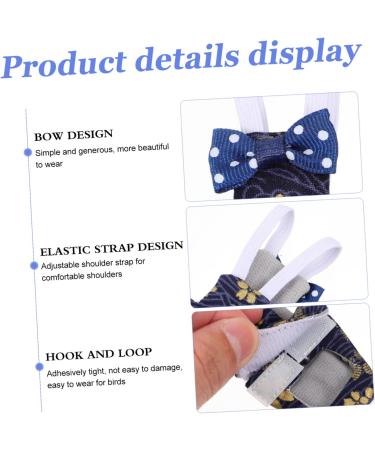 Buy Bcoath Parrot Diaper & Pet Cosplay Suit for Small Birds - Perfect for Nymphensittich Canaries & More | International Shipping Available - Buy Online on GoSupps.com