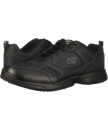 Skechers Men's Dightn Athletic Work Food Service Shoe 10 Wide Black | Non-slip, Comfortable, Durable - Buy Online on GoSupps.com