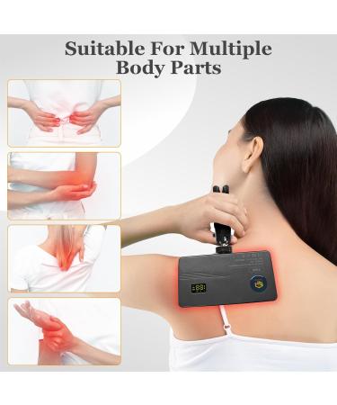 Devowellte Red Light Lamp with Stand Portable Red Light with 660nm & 850nm Wavelengths Rechargeable Infrared Light Lamp for Home/Office/Travel - Buy Online on GoSupps.com