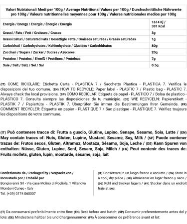 BONGIOVANNI FLOURS AND NATURAL GOODNESS Rijst Crispies Cocoa 1kg - Buy Online on GoSupps.com