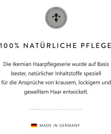 Ikemian Hello Gorgeous intensive curl care mask sustainable natural cosmetics with aloe vera vegan Made in Germany 200ml - Buy Online on GoSupps.com