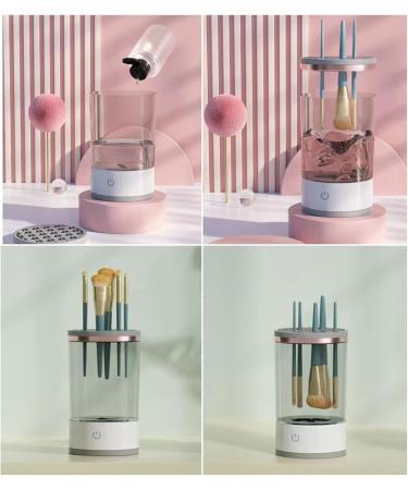 SANON Electric Automatic Makeup Brush Cleaner USB Powered Makeup Brush Cleaner Brush Storage Box Cosmetic Supplies - Buy Online on GoSupps.com