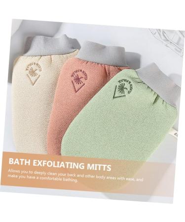 Double Sided Bath Gloves for Exfoliation - Healeved 2pcs Bath Cloths for Men and Women - Buy Online on GoSupps.com