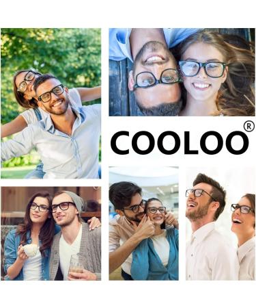 COOLOO Blue Light Blocking Gaming Glasses - Anti Glare, Headache & Eye Strain Relief - Stylish & Lightweight - 11-black+black - Buy Online on GoSupps.com